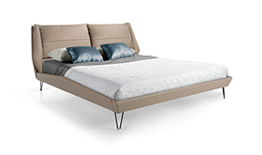 Cama de piel para colchn 180x200 Nicola