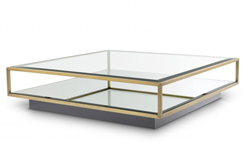 Mesa de centro cristal Tortonal