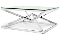 Mesa de centro cristal Connor