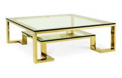 Mesa de centro cristal Huntington