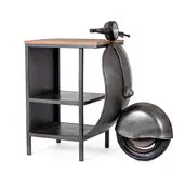 Consola con estantes vintage Vespa