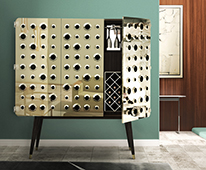 Mueble bar moderno Monocles