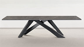 Mesa de comedor de 250 cermica Ardesia Big Table by Bonaldo