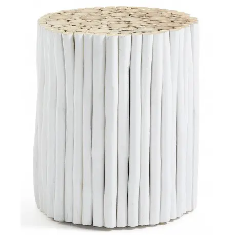 Muebles y decoración hechos con troncos y ramas