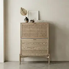 Zapatero Capri abeto ratan