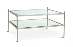 Mesa de centro cristal Aubrey
