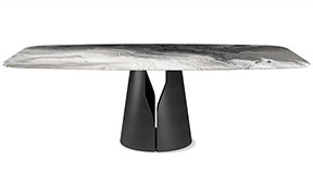 Mesa de comedor Giano crystalart Cattelan