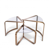 Mesa auxiliar cristal Gilmore