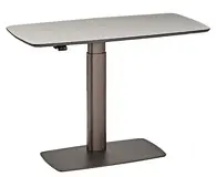 Mesa de escritorio ajustable eléctricamente cuero Runner Cattelan