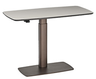 Mesa de escritorio ajustable elctricamente cuero Runner Cattelan 