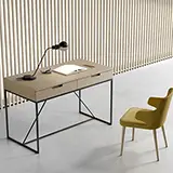 Mesa de escritorio industrial Rada