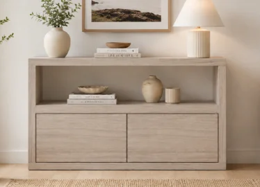Mueble auxiliar 2 puertas nórdico Sendai