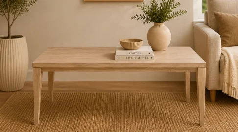 Mesa de comedor fija nórdica Sapporo