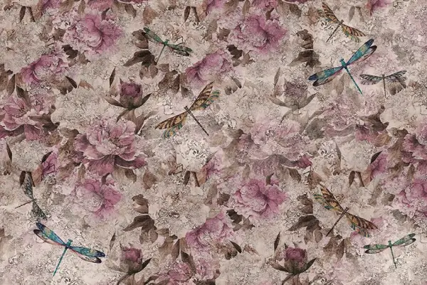 Papel pintado Dragon Flies 03 by Instabilelab
