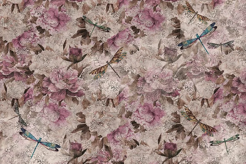 Papel pintado Dragon Flies 03 by Instabilelab Papel pintado Dragon Flies 03 by Instabilelab