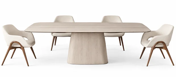 Mesa de comedor porcelánico Orya Mesa de comedor porcelánico Orya
