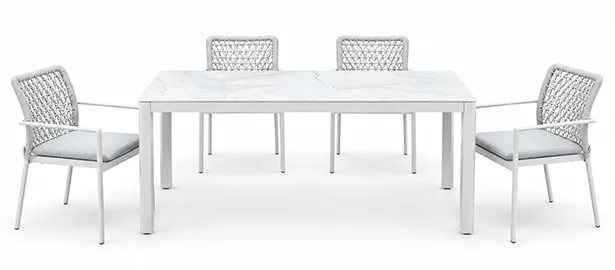 Mesa de comedor de jardín Ronave Mesa de comedor de jardín Ronave