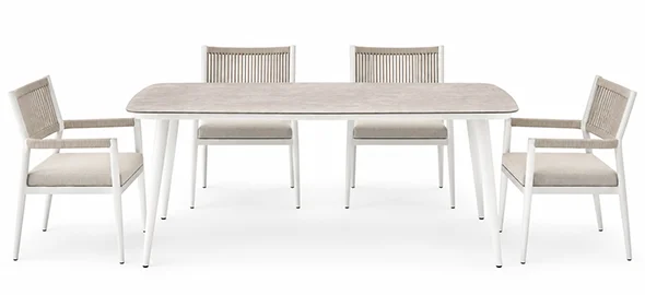 Mesa de comedor de jardin Aluxi Mesa de comedor de jardin Aluxi