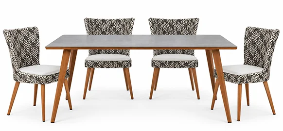 Mesa de comedor de jardín Recinflo Mesa de comedor de jardín Recinflo