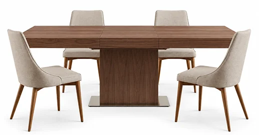 Mesa de comedor extensible Moderna Tarqui Mesa de comedor extensible Moderna Tarqui