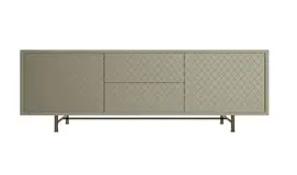 Mesa de televisión 2 cajones 2 puertas Grace
