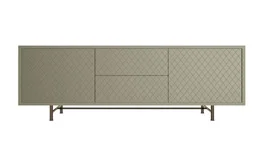 Mesa de televisión 2 cajones 2 puertas Grace