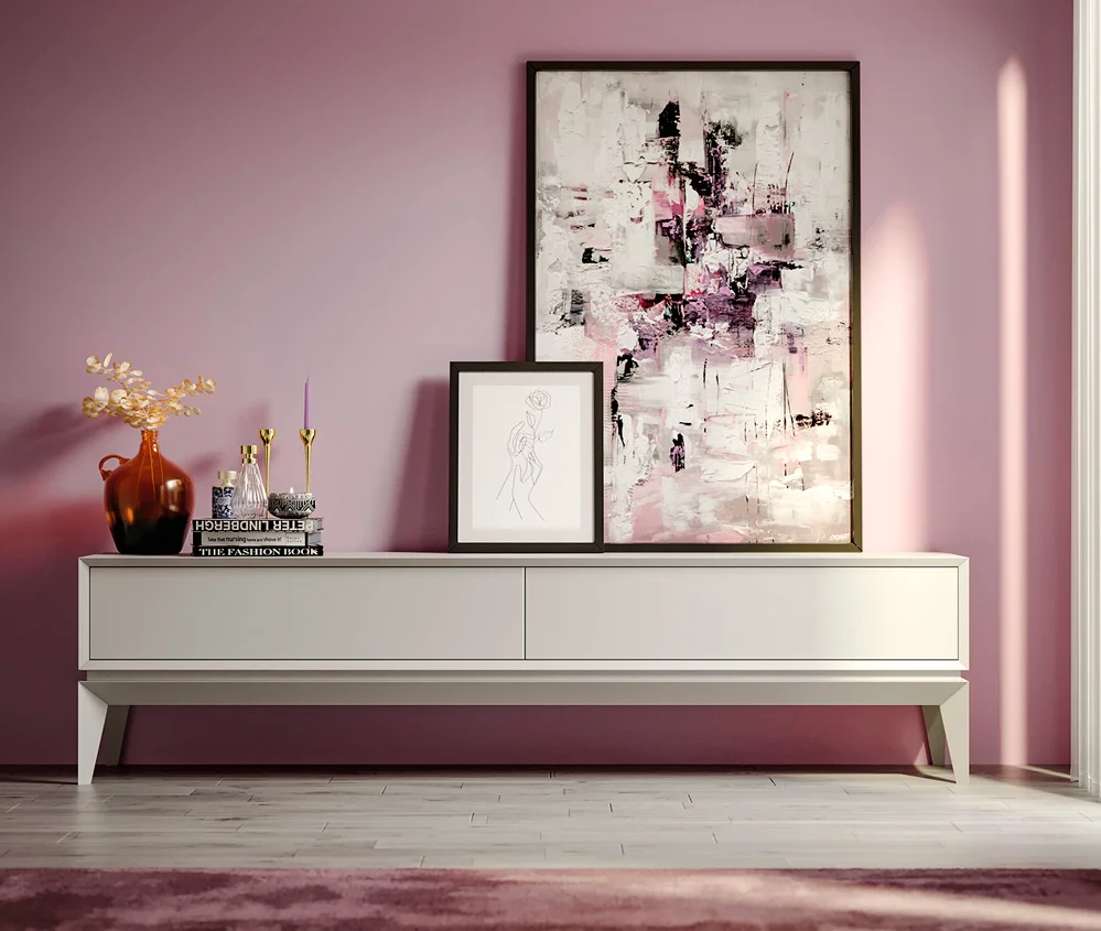 Mueble tv moderno triangle Soft