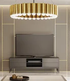 Mesa de televisión 2 cajones 2 huecos Mim