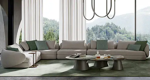 Sofá rinconero modular grande Craig Cattelan