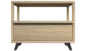 Mesa de rincón 1 cajón nórdica Borgen Mesa de rincón 1 cajón nórdica Borgen