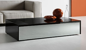 Mesa de centro cristal Gotham Tonelli