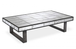 Mesa de centro espejo envejecido Cervilla