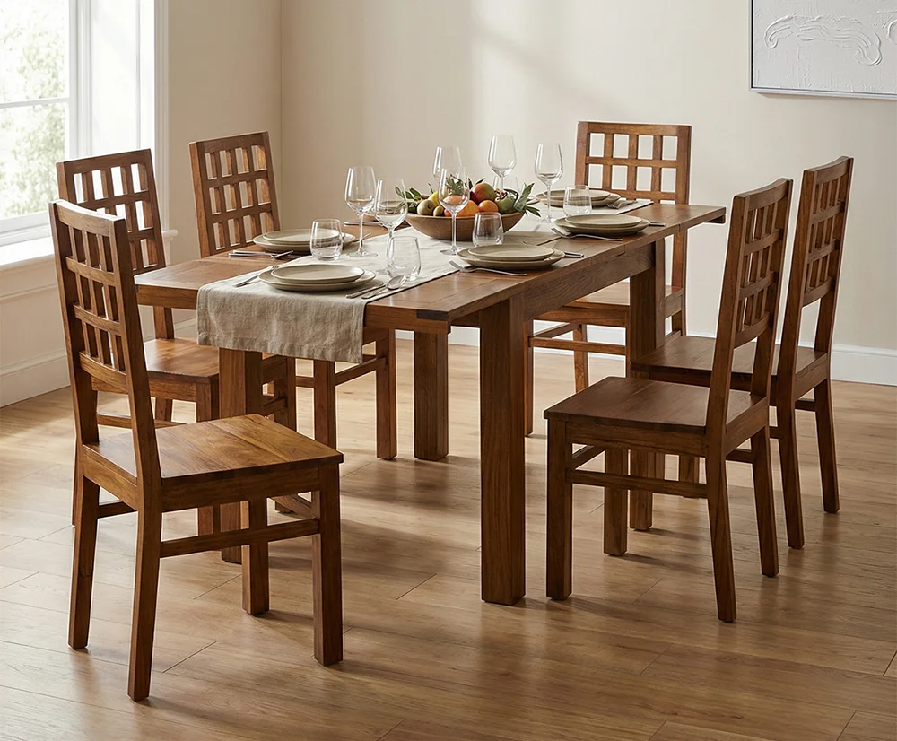Mesa de Comedor Extensible 2 alas