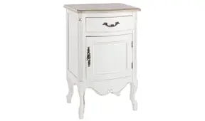 Mesita de noche maison 1 puerta Justeni