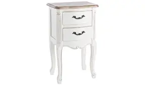 Mesita de noche maison 2 cajones Justeni