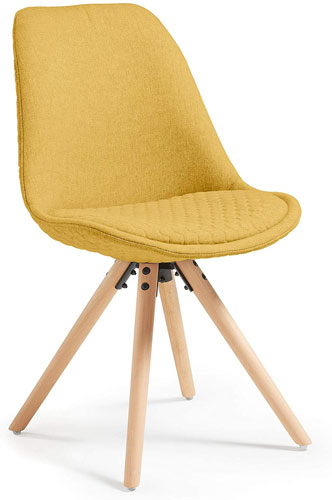 Silla piel sintética moderna Lars