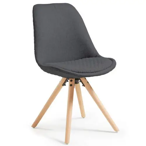 Silla piel sintética moderna Lars