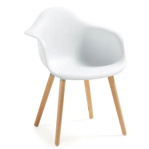 Sillón madera natural vintage Kenna