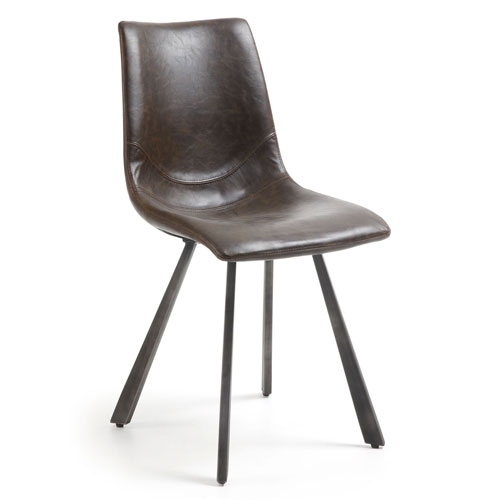 Silla vintage Tressia gris