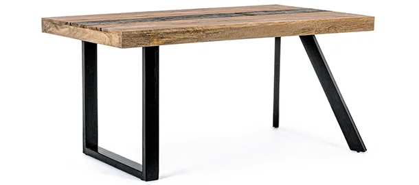 Mesa de comedor industrial pequeña Vintage Manchester Mesa de comedor industrial pequeña Vintage Manchester