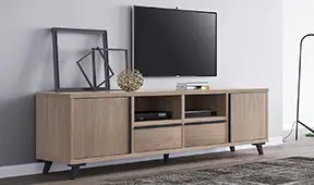 Mueble tv 2 puertas nórdico Borgen