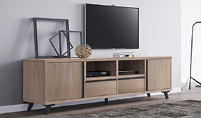 Mueble tv 2 puertas nrdico Borgen