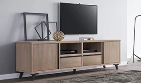 Mueble tv 2 puertas nórdico Borgen