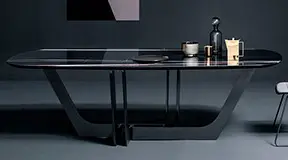 Mesa de comedor my glass y metal Cosmopolitan Devina Nais