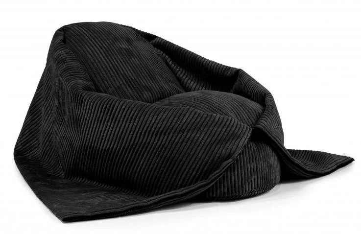 Puff Cocoon tapizado en acabado Waves