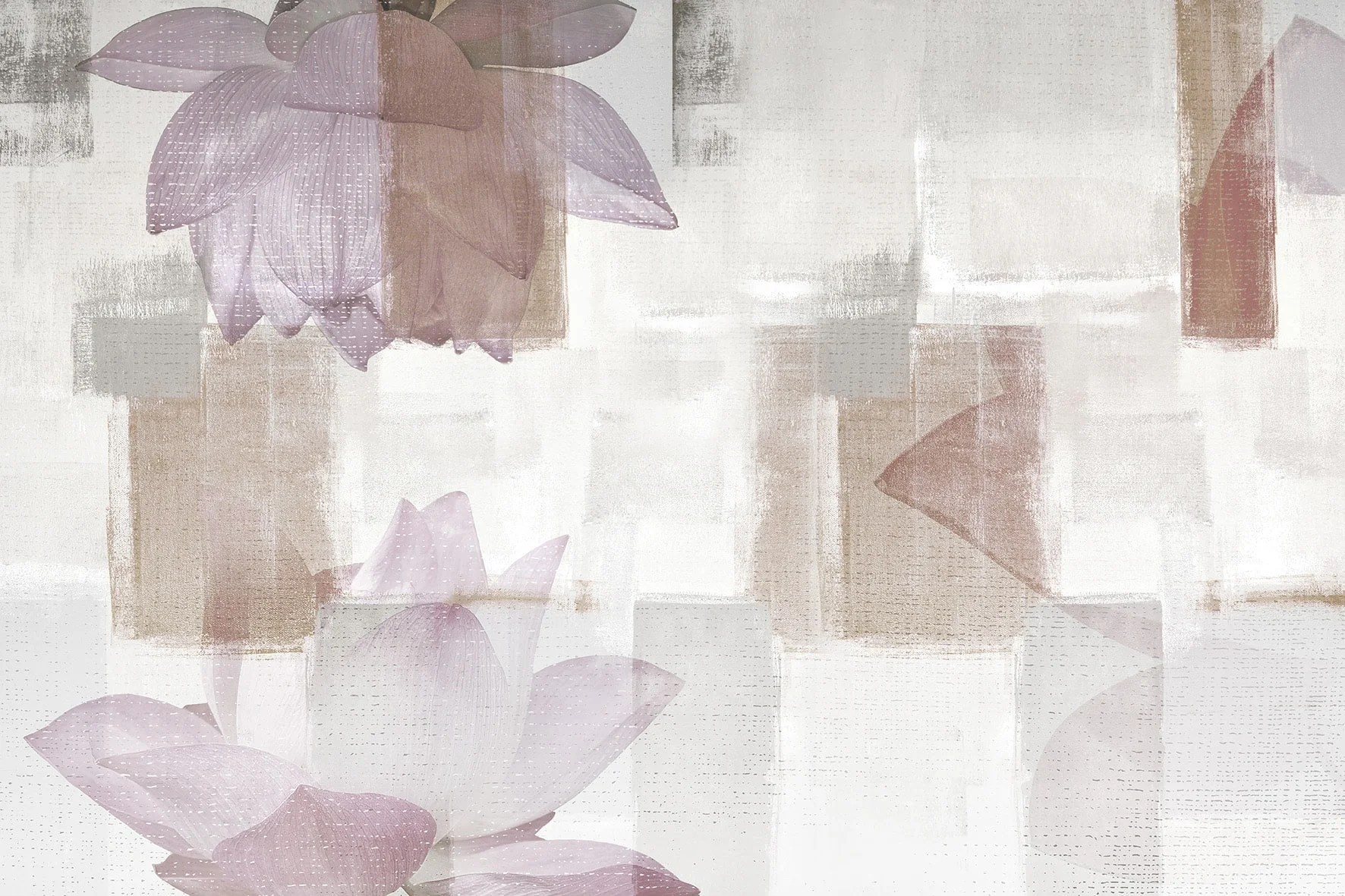Papel pintado Lotus 02 by Instabilelab Papel pintado Lotus 02 by Instabilelab