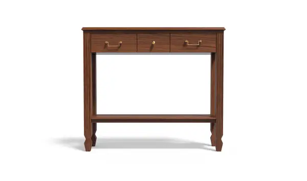 Consola 3 cajones colonial Brookling