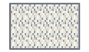 Alfombra hidráulica espiga multicolor Alfombra hidráulica espiga multicolor