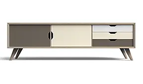 Mueble TV nórdico Bravante