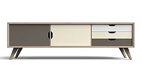 Mueble TV nórdico Bravante